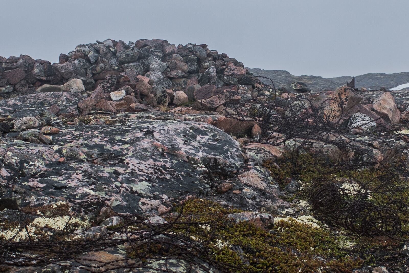 During the years of the Great Patriotic War, the front line ran along the Musta-Tunturi Ridge