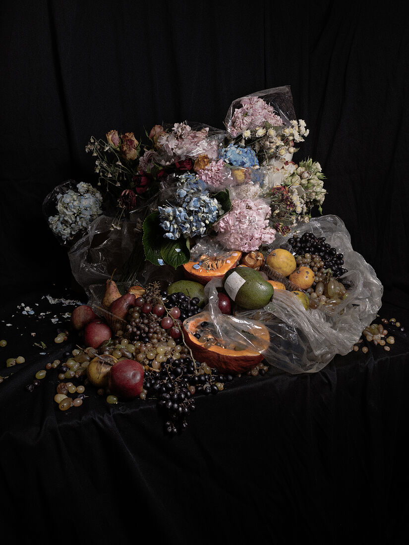 Цифровая печать на фотобумаге. Размер 90 см * 120 см